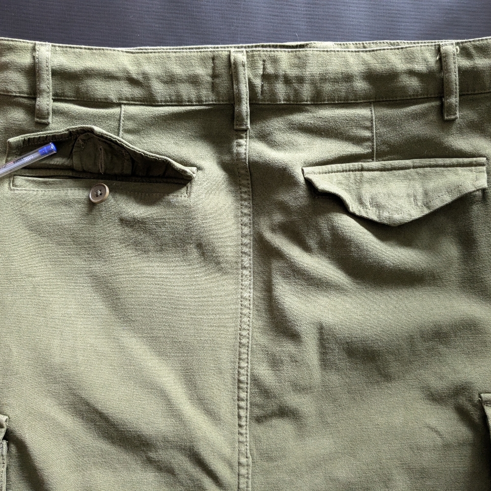 🫒 Aritzia Wilfred Free Cotton Lyocell Havasu Cargo Skirt, 8 - Picture 10 of 17